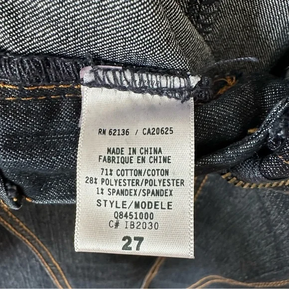 Guess Jeans Denim Pencil Skirt - Size 27 - Picture 10 of 13